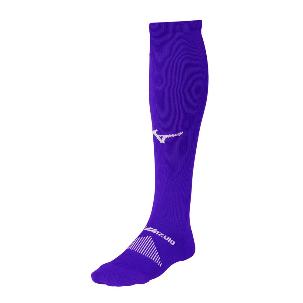 Mens Mizuno Performance OTC Baseball Socks Purple Philippines (EQSNZW169)